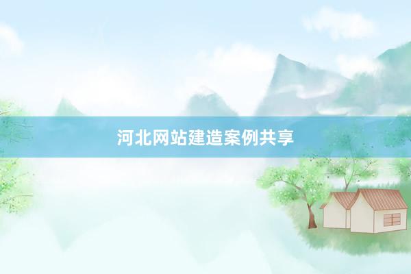 河北网站建造案例共享